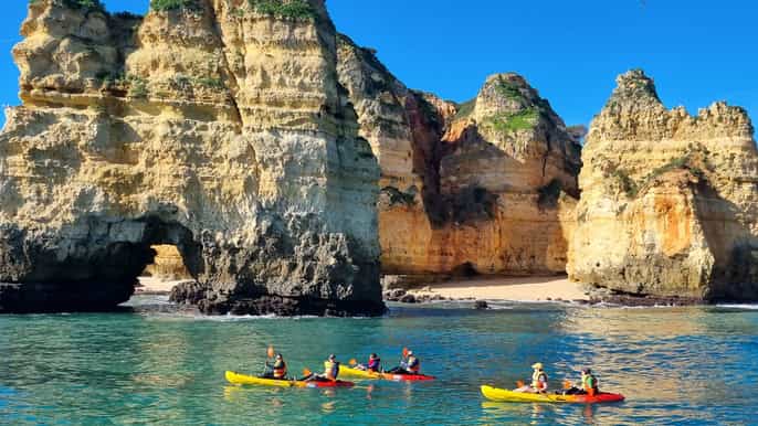 From Lagos: Kayak Experience in Ponta da Piedade