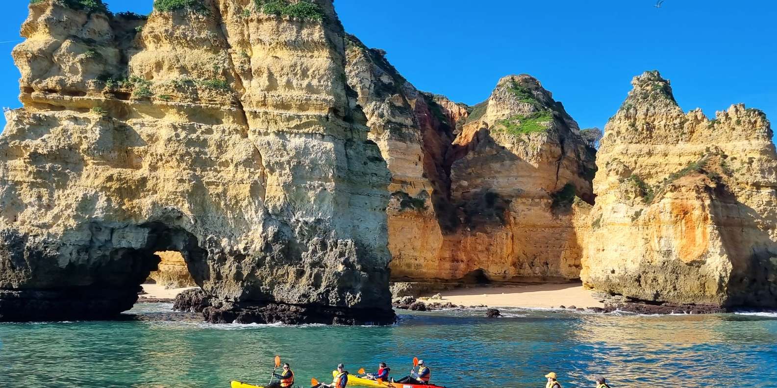From Lagos: Kayak Experience in Ponta da Piedade