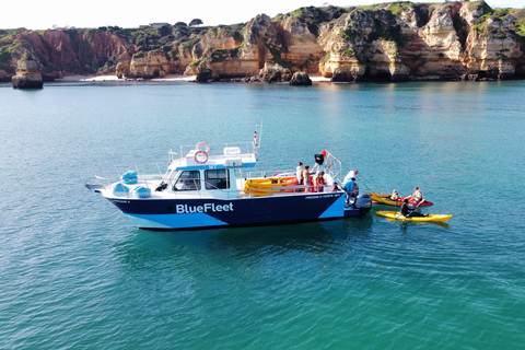 Från Lagos: Kajakupplevelse i Ponta da Piedade