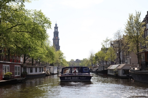 Amsterdam: Grachtenfahrt durch die StadtNur Grachtenfahrt - ab Heineken Experience Pier