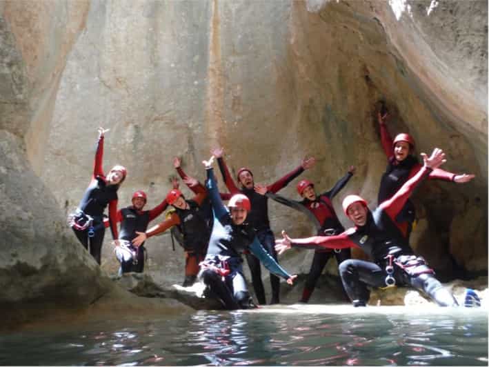 Alicante: Mela Ravine Canyoning-avontuur