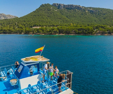 Puerto Pollença: Fähre zum Formentor Strand