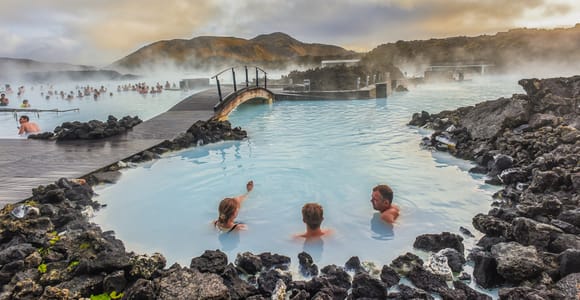 Reykjavík: Golden Circle, Blue Lagoon & Northern Lights Tour