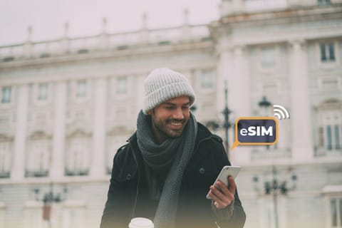Madrid and Spain: Unlimited EU Internet and Mobile Data eSIM