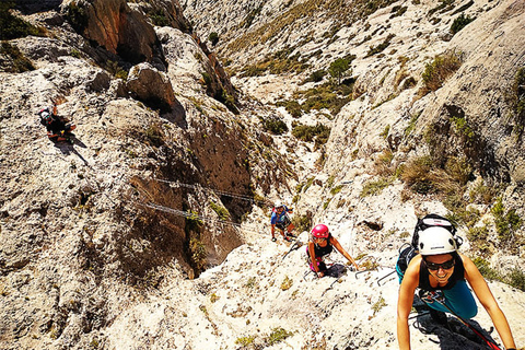 Villena: Vía Ferrata Guiada de Medio Día Sierra de la Villa