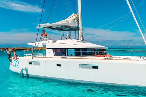 Riviera Maya: Catamarán en Maroma Beach & Reef SnorkelMenú especial