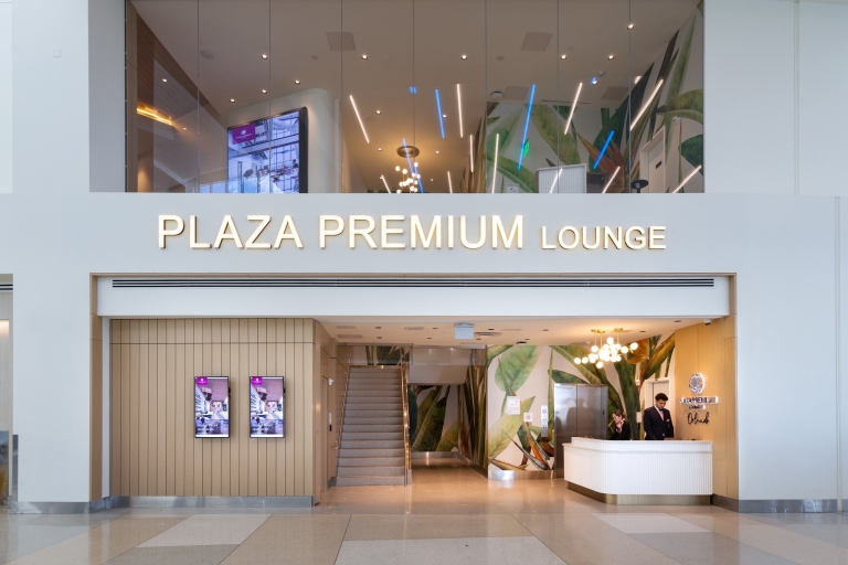 Międzynarodowy port lotniczy MCO Orlando: salonik Plaza PremiumTerminal C Odloty: 3 godziny użytkowania