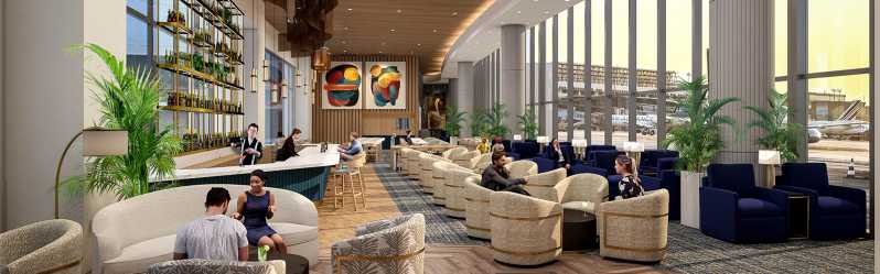 MCO Orlando Internationaler Flughafen: Plaza Premium Lounge