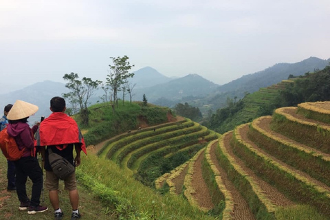 Desde Hanoi: Trekking de 2 días por Sapa hasta la aldea y el bungalow