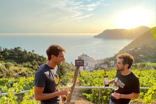 Vernazza: Panoramic Vineyard Trekking Tour w/ Wine Tasting