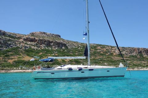 Crete: Sailing Cruise to Balos & Gramvousa with Lunch