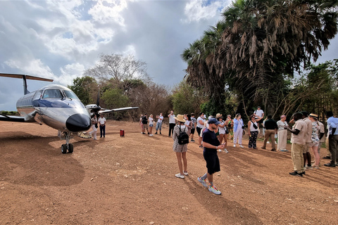 Vanuit Zanzibar: Selous G.R. safari met overnachting en vluchtengedeelde safari