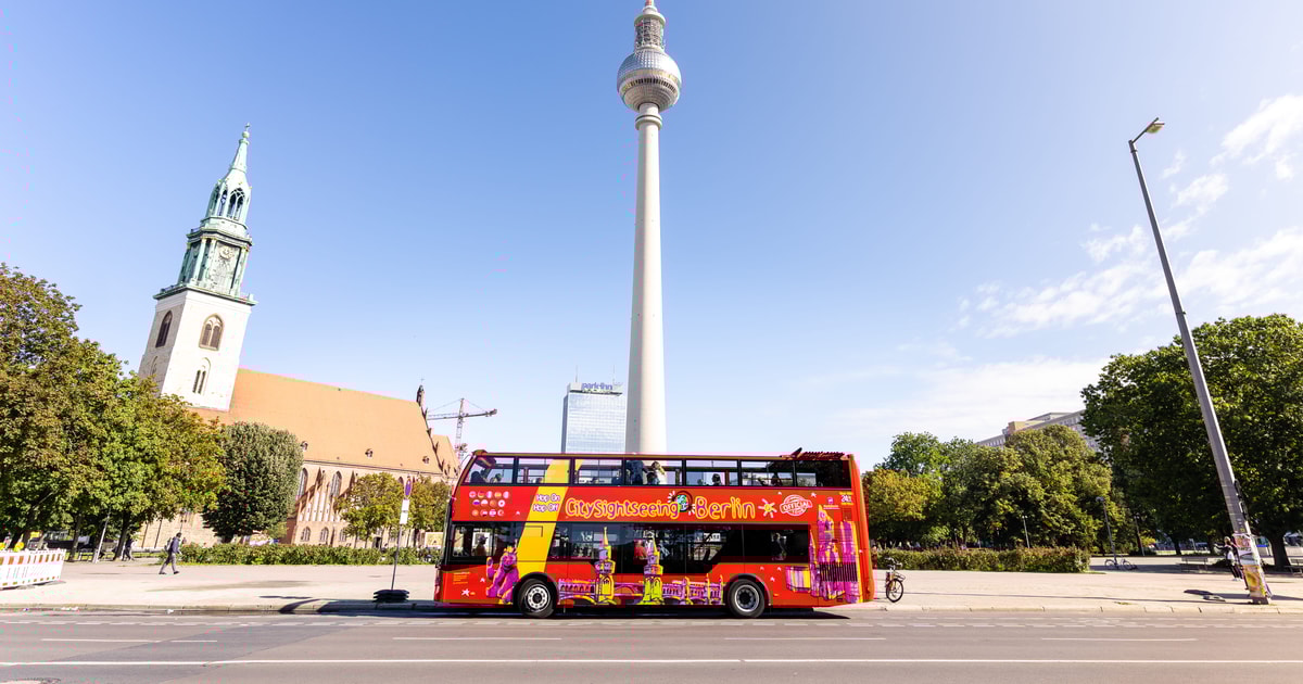 Berlin HopOn HopOff Bus & Little BIG City Berlin Ticket GetYourGuide