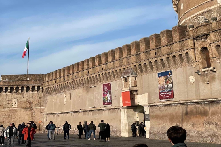 Roma: recorrido por el castillo de Sant'Angelo con acceso sin colas