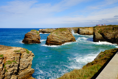 De Santiago de Compostela: Lugo e Praia das Catedrais