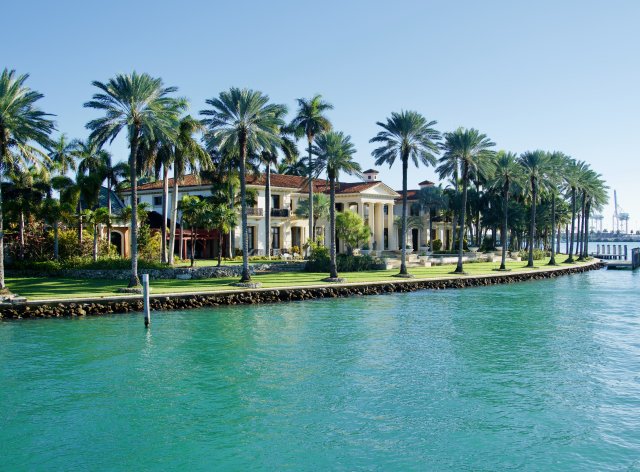 Miami: crociera turistica Biscayne Bay Mansions