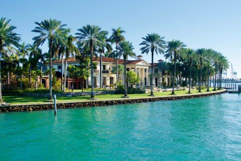 Miami: Biscayne Bay Mansions sightseeingcruise