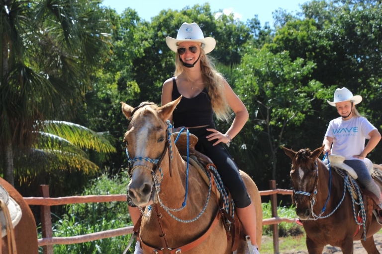Riviera Maya: Reiten auf der Rancho BonanzaAbholung von Cancun
