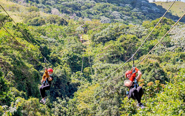 Punta Cana: Triple Jungle Adventure Park Tour with Tastings