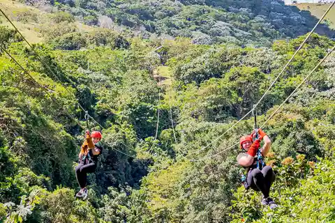 Punta Cana: Triple Jungle Adventure Park Tour with Tastings
