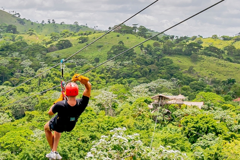 Punta Cana : Parc d'aventure Triple Jungle