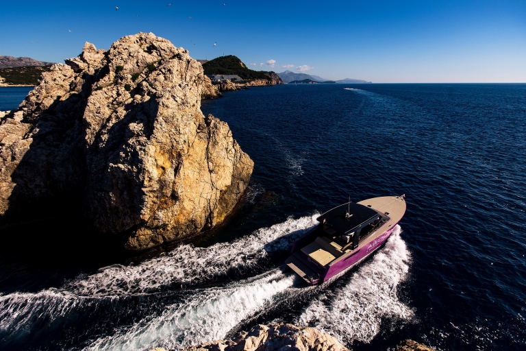 Dubrovnik: Halbtägige Höhlen- und Strandtour mit MittagessenNachmittagstour mit Treffpunkt