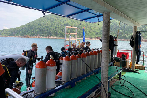 First time scuba diving and certified scuba diving