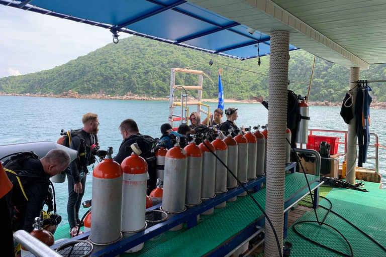 First time scuba diving and certified scuba diving