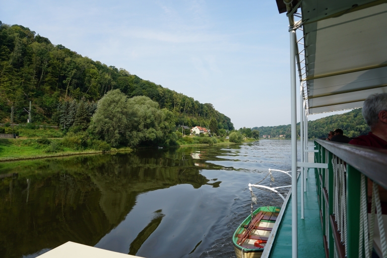 Bad Schandau: Bootstour in der Sächsischen Schweiz