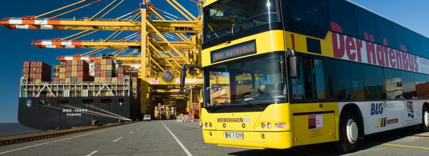 Bremerhaven : visite en bus du port