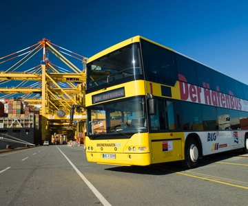 Bremerhaven: Hafentour mit dem Bus