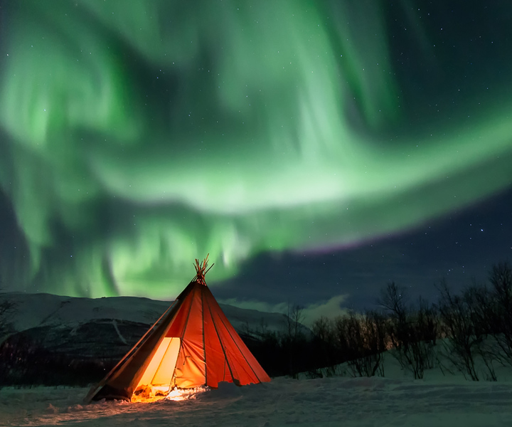 Abisko: Parque Nacional Northern Lights Photo Tour