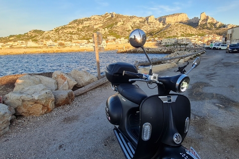 Marseille : Location de motos électriques avec guide pour smartphone