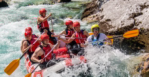 Bovec: Rafting-Abenteuer auf dem Fluss Soča mit Fotos
