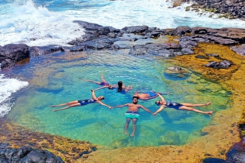 Mauritius: Wild South Coastal Waterfall and Natural Pool