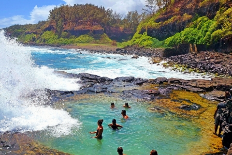 Mauritius: Wilder Wasserfall und Naturpool an der Südküste