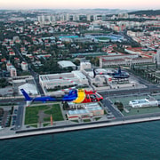 Lisbonne : Visite touristique en hélicoptère au-dessus de Belem et de la Caparica