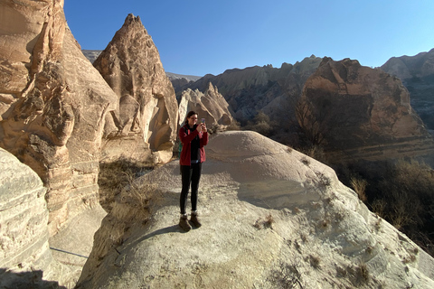 Cappadocië: Halve dag wandelen Love & Pigeon ValleyStandaard Optie