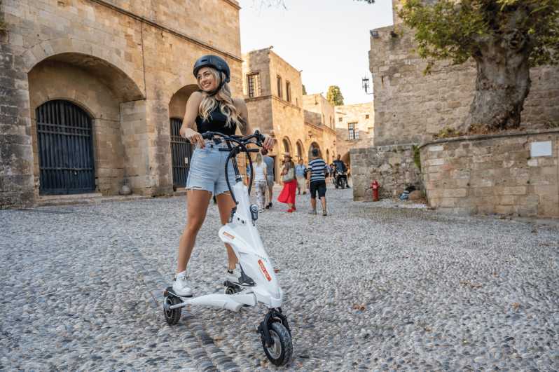 Rhodes: Highlights and Town Trikke Tour |