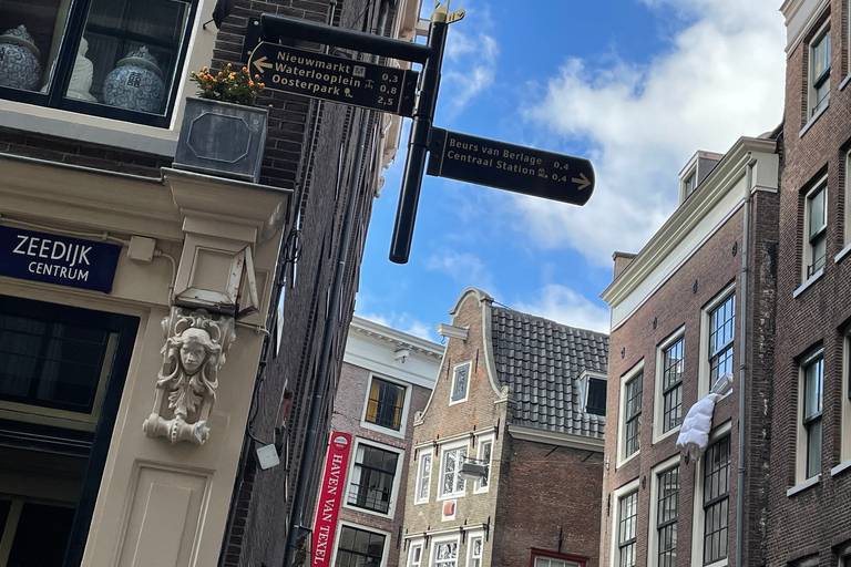 Amsterdã: excursão a pé guiada fora do comumEin Tag em Amsterdã