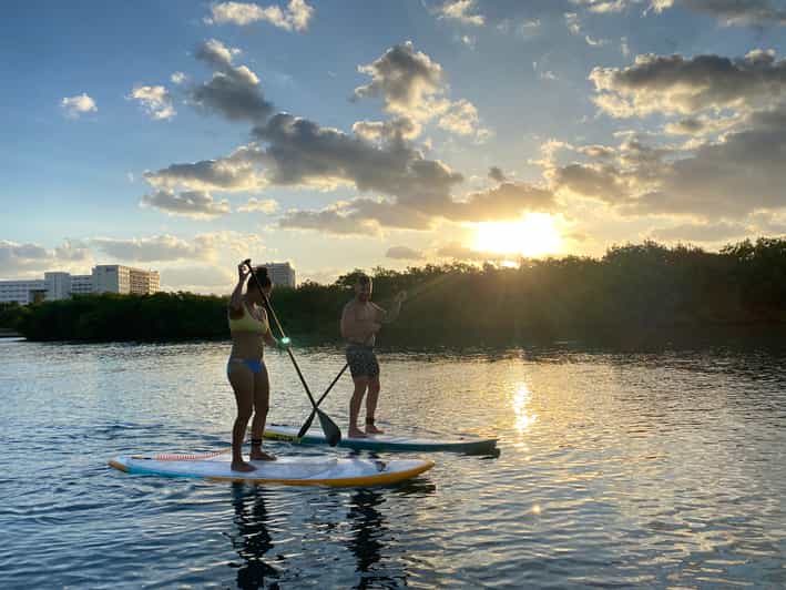 Cancun Sunrise/Sunset StandUp Paddleboarding Tour GetYourGuide