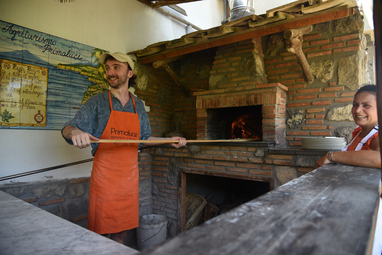 Farma Sorrento: szkoła pizzy z degustacją wina i limoncello