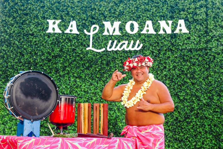 Oahu: Ka Moana Luau au Sea Life Park avec dîner et spectacleExpérience classique avec transport