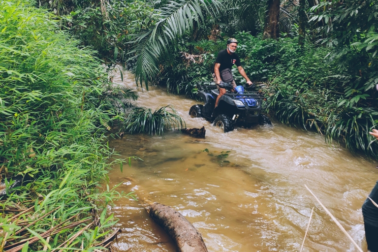 Khao Lak: wycieczka ATV z przewodnikiem z pływaniem w wodospadzie LampiPopołudniowa wycieczka