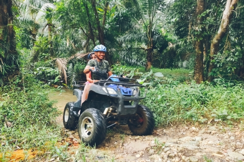 Khao Lak: wycieczka ATV z przewodnikiem z pływaniem w wodospadzie LampiPopołudniowa wycieczka