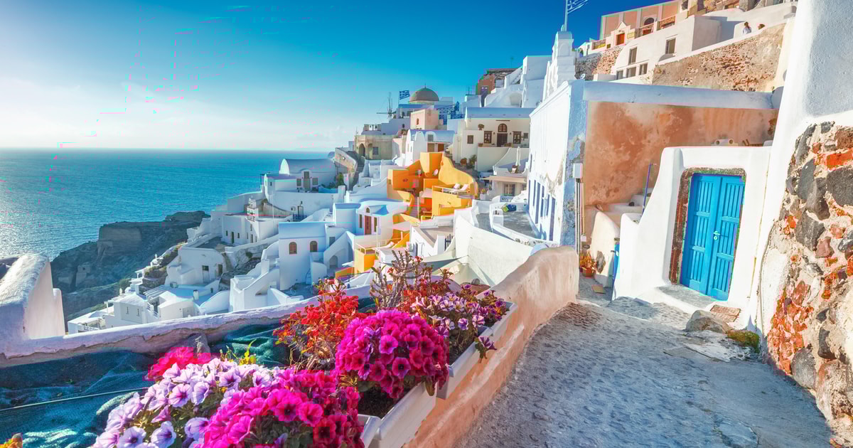 1 日ボート ツアー: サントリーニ島の火山、ティラシア島、イアの夕日