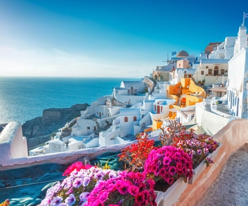 Excursão de 1 dia de barco: Vulcão de Santorini, Thirassia e pôr do sol em Oia