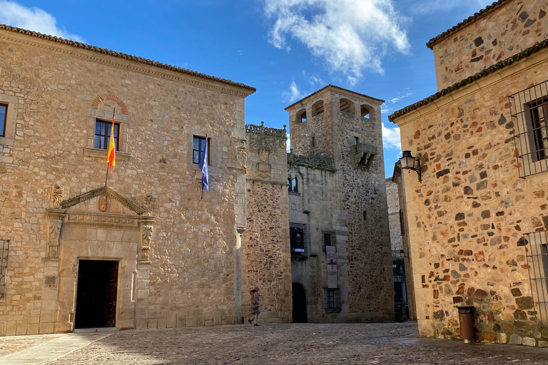 Cáceres: Full Sightseeing Tour of the Historic Center with Local Guide in Spanish