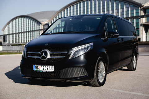 Belgrade Minivan private airport transfer