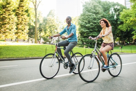 Central Park: fietsenhuur voor een hele dag